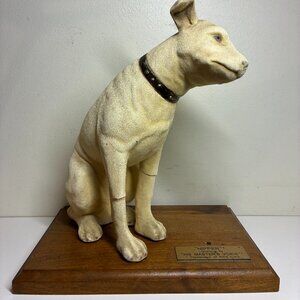 Anthony Visco Flocked RCA Victor Nipper Dog Limited Edition His Masters Voice